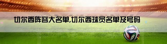 切尔西阵容大名单,切尔西球员名单及号码