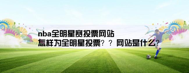 nba全明星赛投票网站,怎样为全明星投票？？网站是什么？