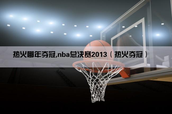 热火哪年夺冠,nba总决赛2013（热火夺冠）