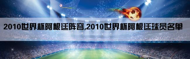 2010世界杯阿根廷阵容,2010世界杯阿根廷球员名单