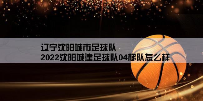 辽宁沈阳城市足球队,2022沈阳城建足球队04梯队怎么样