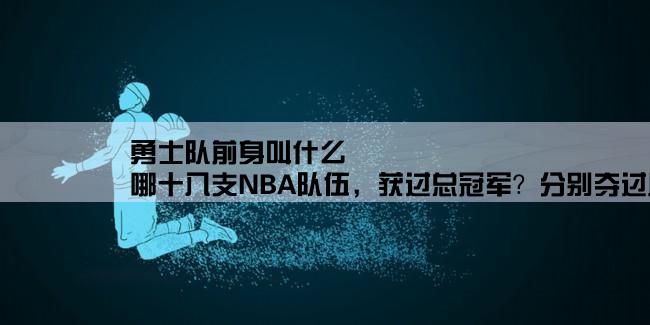 勇士队前身叫什么,哪十八支NBA队伍，获过总冠军？分别夺过几次？