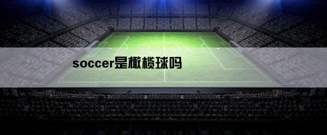 soccer是橄榄球吗