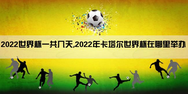 2022世界杯一共几天,2022年卡塔尔世界杯在哪里举办