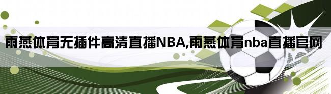 雨燕体育无插件高清直播NBA,雨燕体育nba直播官网