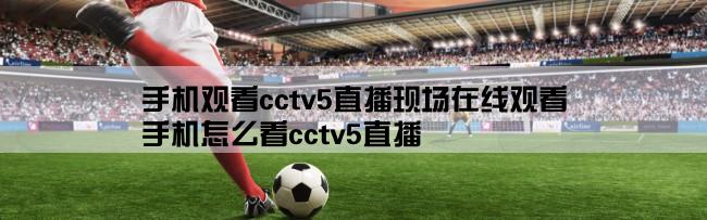 手机观看cctv5直播现场在线观看,手机怎么看cctv5直播