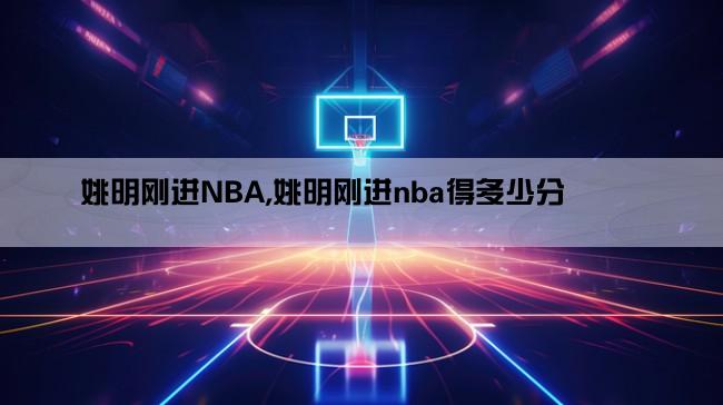 姚明刚进NBA,姚明刚进nba得多少分