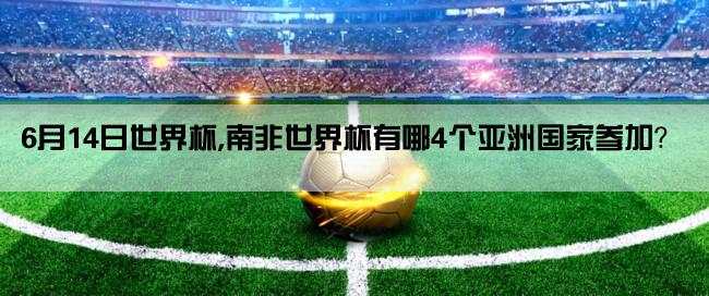 6月14日世界杯,南非世界杯有哪4个亚洲国家参加？