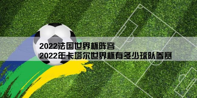 2022法国世界杯阵容,2022年卡塔尔世界杯有多少球队参赛