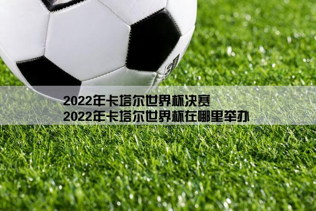 2022年卡塔尔世界杯决赛,2022年卡塔尔世界杯在哪里举办