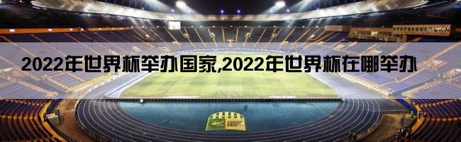 2022年世界杯举办国家,2022年世界杯在哪举办